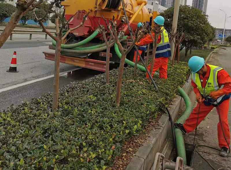 隆阳市政管道清淤